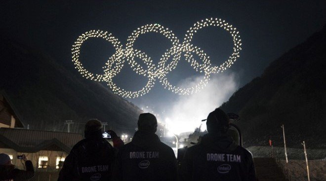 Intel Olympic Drone Show 2