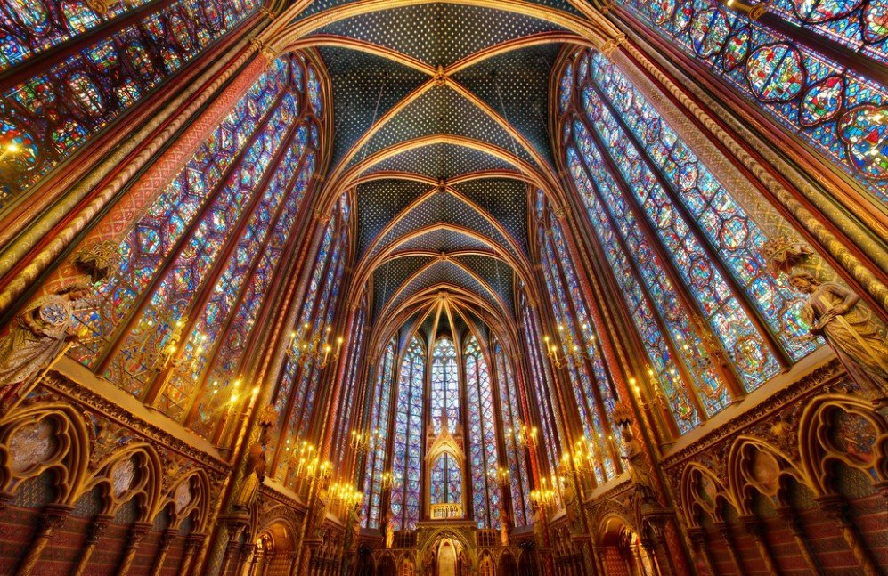 La Sainte Chapelle Paris France 1