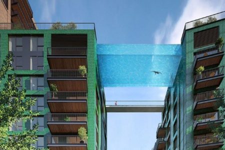 Would you dare to swim through London’s glass-bottomed ‘Sky Pool’?