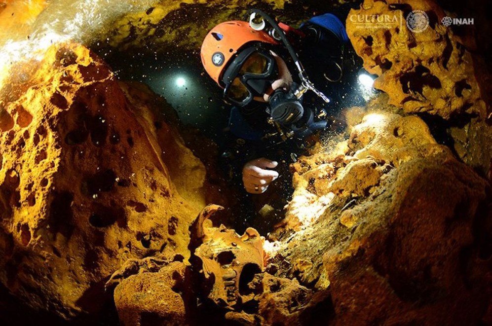 Mexico Underwater Cave System 3