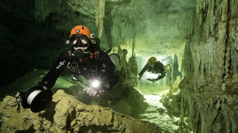 Mexico Underwater Cave System 4