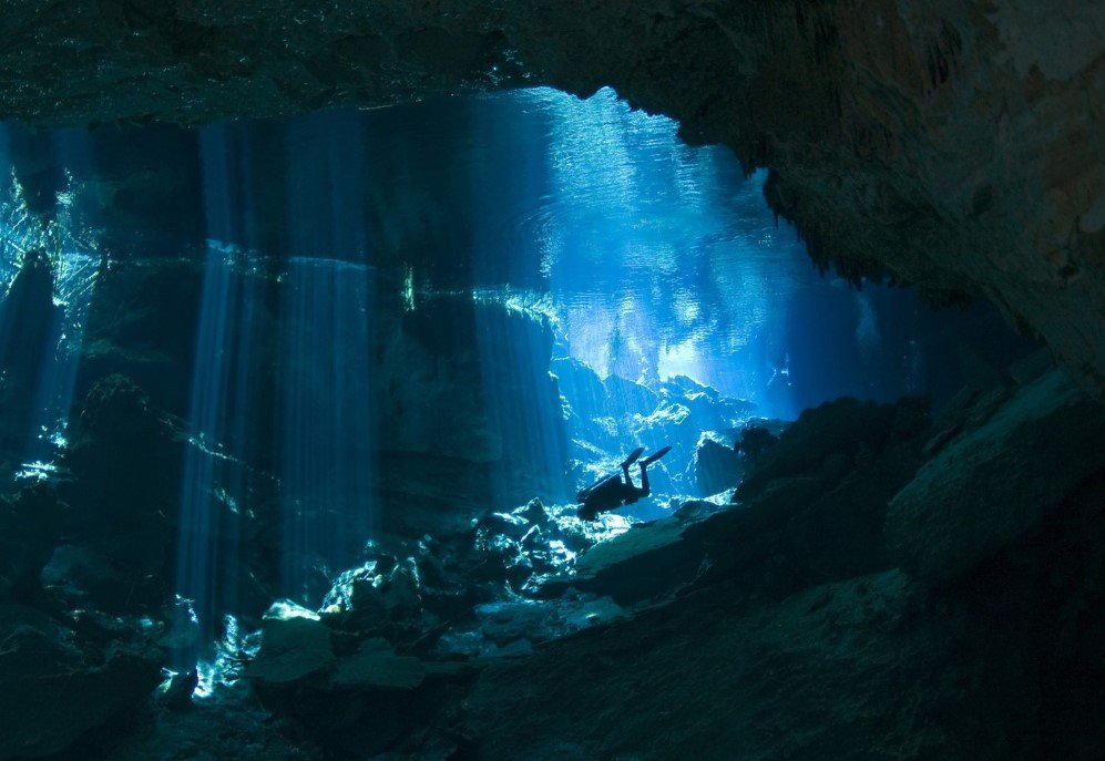 Mexico Underwater Cave System 5