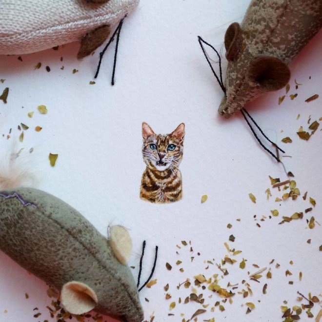 Minature Art by Rachel Beltz 9