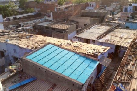 Leak-proof modular roofing promises safer shelter for low income families