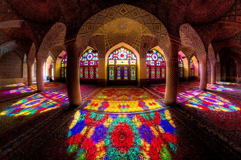 Nasir Al Mulk Mosque Shiraz Iran 1