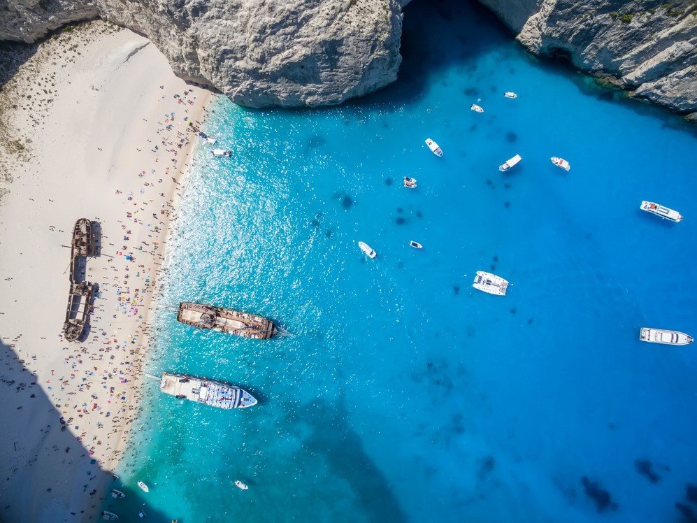 Navagio Beach Zakynthos Greece