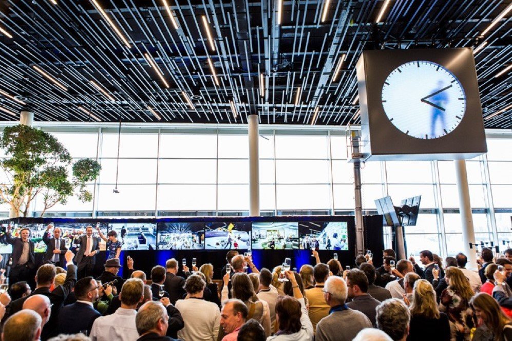 Schipol Clock at Amsterdam Airport 1