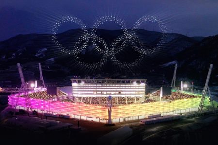 Relive the highlights of 2018 Winter Olympics’ opening ceremony through these stunning pictures