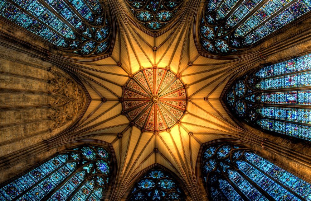 York Minster Chapter House York England 2
