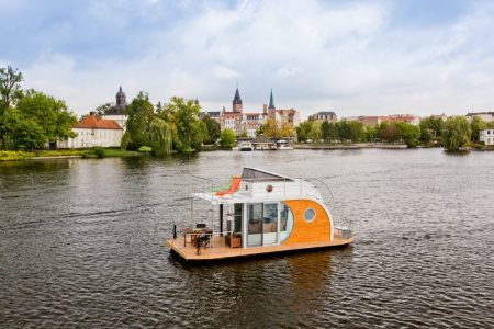 Nautilus Hauseboote is the ultimate floating home for a European getaway