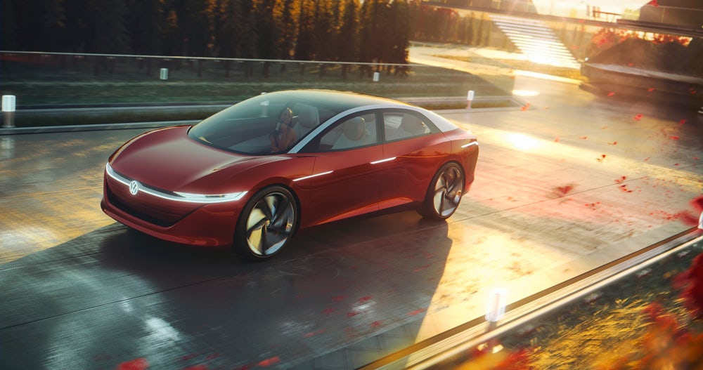 Volkswagen’s I.D. Vizzion concept 7