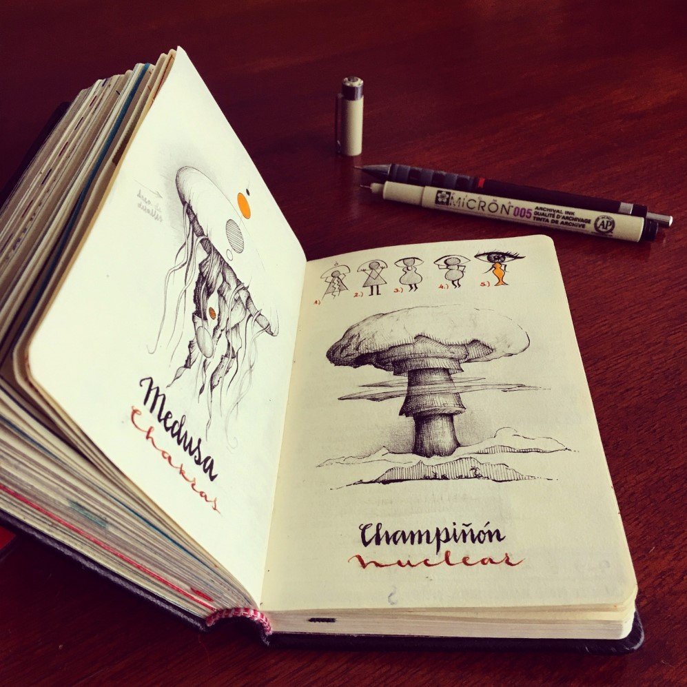JoseNaranja Sketchbook 4