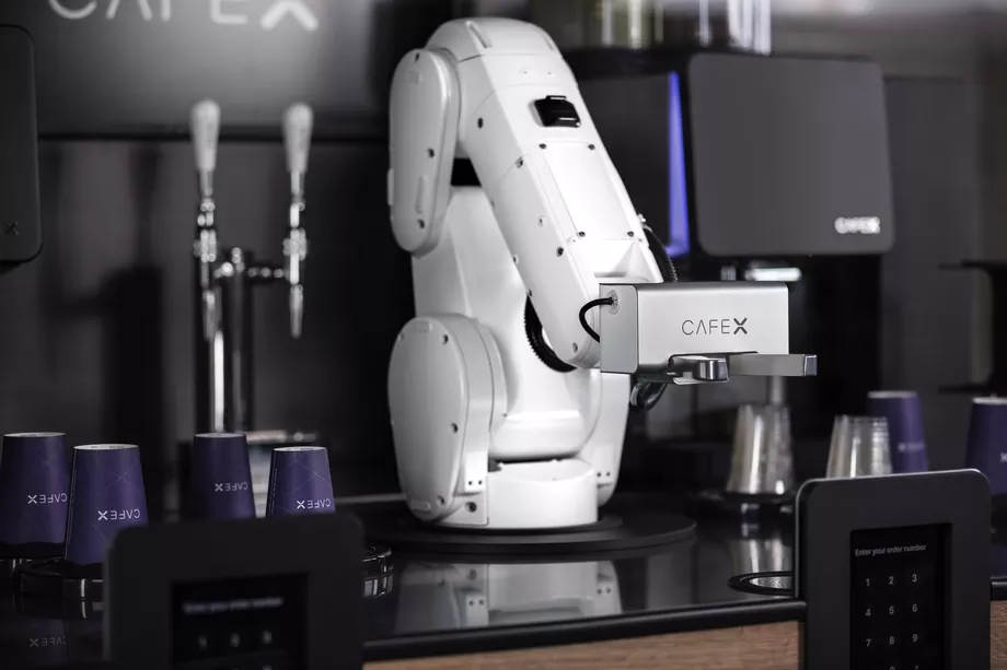 CafeX automated robot coffee ammunition design 13