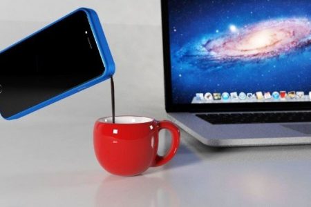 This phone case will turn your phone into an instant coffee maker