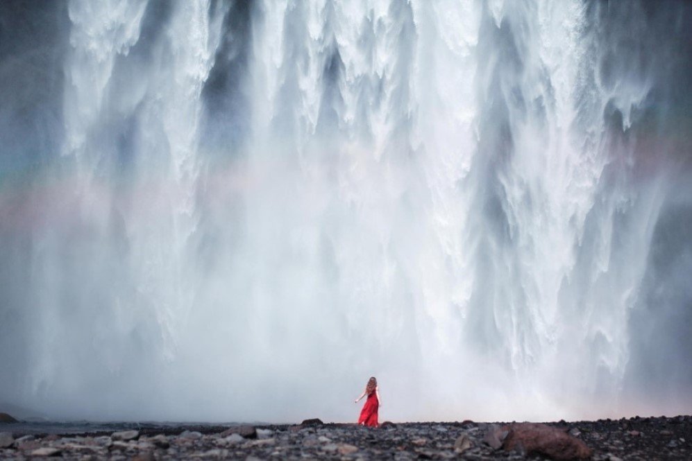 Skógafoss Waterfall in Iceland