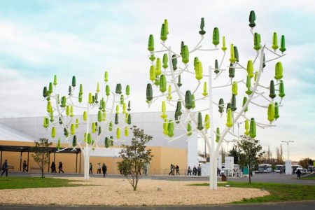 These tree-shaped wind turbines can generate electricity in urban areas