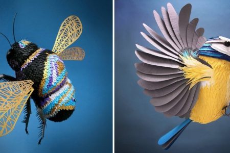 These intricate paper sculptures will take your breath away