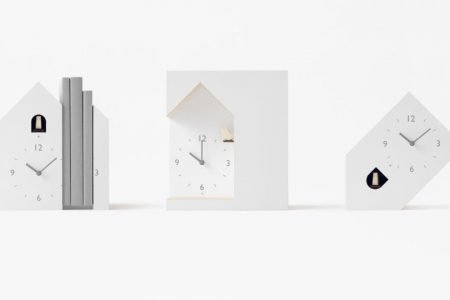Traditional cuckoo clocks get revamped by Japanese design studio