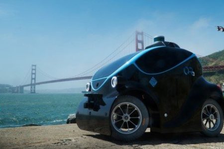 OTSAW’s autonomous ground surveillance vehicle can launch its own drone for aerial monitoring