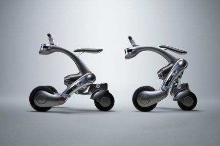 CanguRo is a robot assistant that can transform itself into a self driving scooter