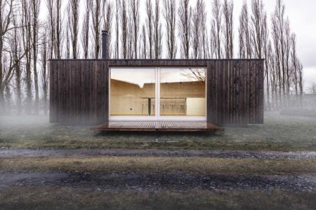 These tiny prefabricated cabins will be your personal deluxe motels everywhere you go