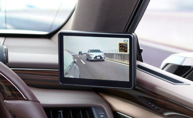 2019 Lexus ES Digital Side View Mirror Cameras 7