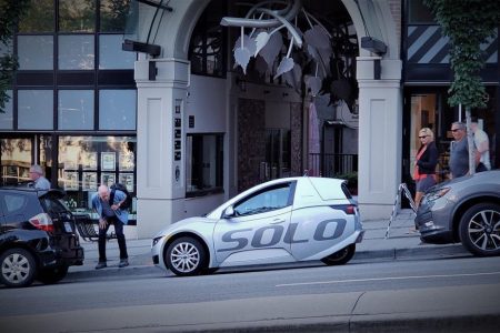 The single-seat Electra Meccanica EV wants you to drive SOLO