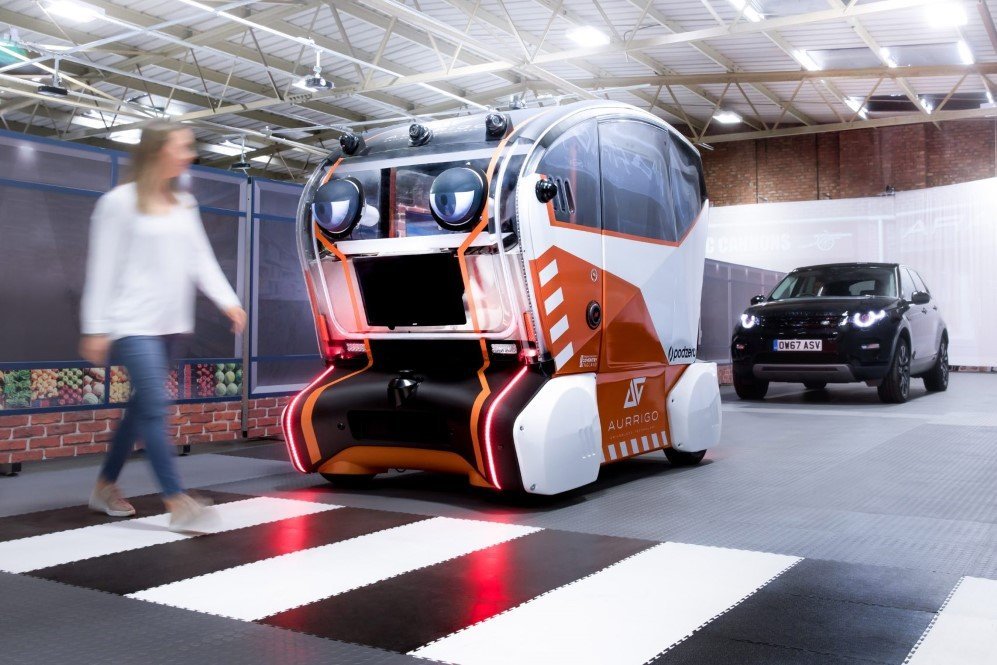 Jaguar Land Rovers autonomous concept 1
