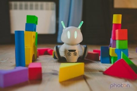 This adorable robot teaches your kids how to code