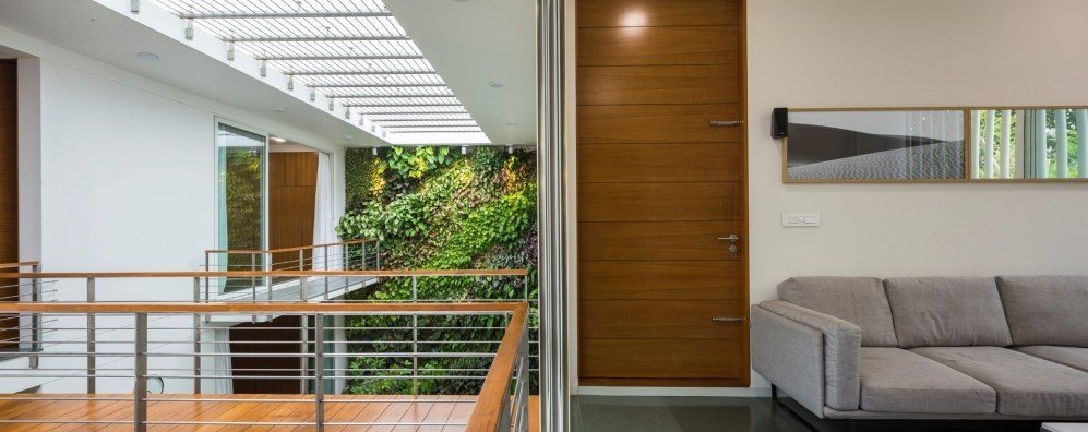 The Regimented House wrapped in greenery 16