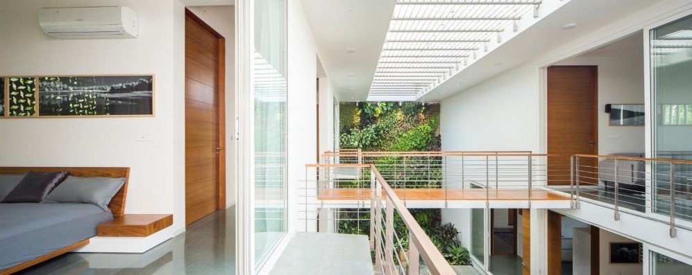 The Regimented House wrapped in greenery 19