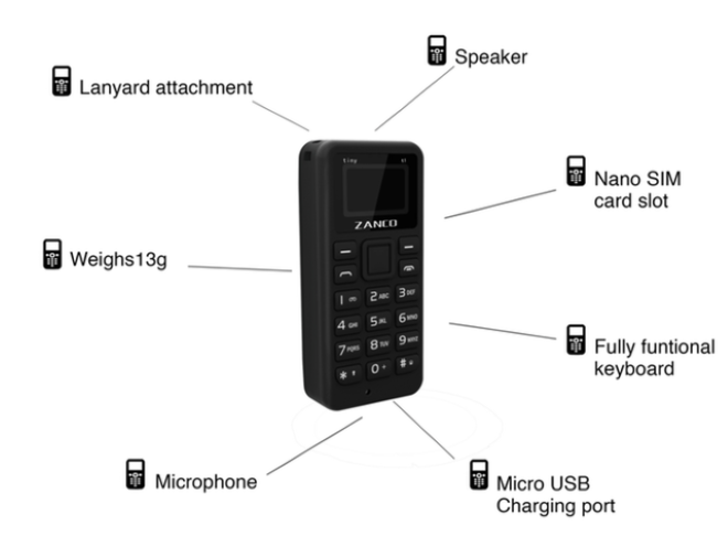 Zanco Tiny T1 Phone 3