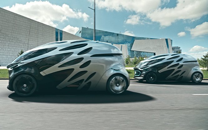 Mecedes Benz Vision Urbanetic Autonomous Transport System 1