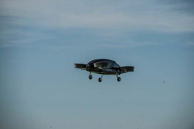 Vertical Aerospace Flying Car Prototype 3