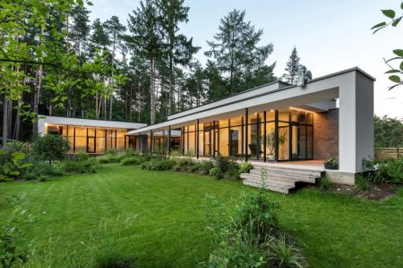 archLAB lets the nature guide the design of this modern house