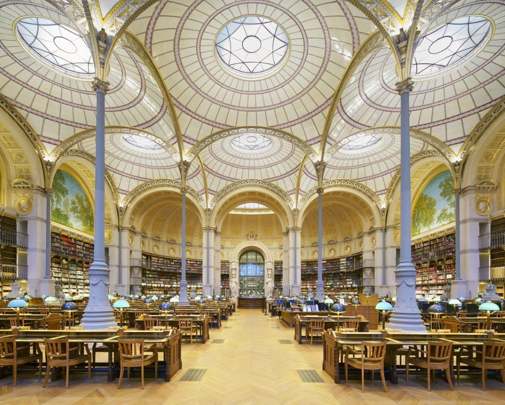BIBLIOTHÉQUE NATIONAL SALLE LABROUSTE PARIS