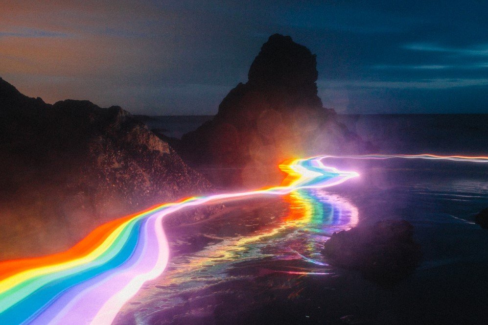 Colorful Rainbow Roads by Daniel 10