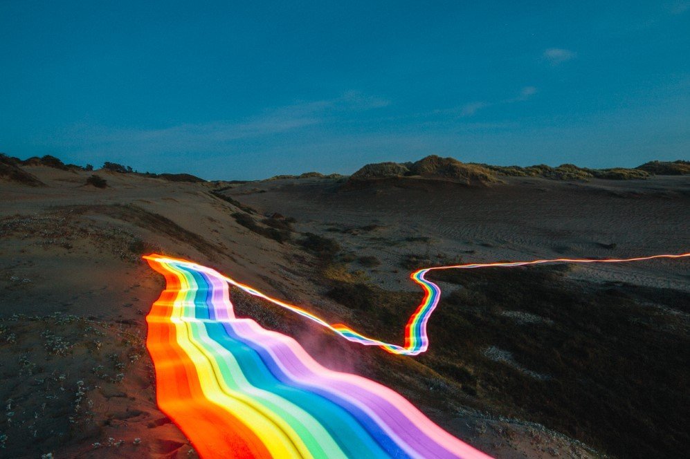 Colorful Rainbow Roads by Daniel 13