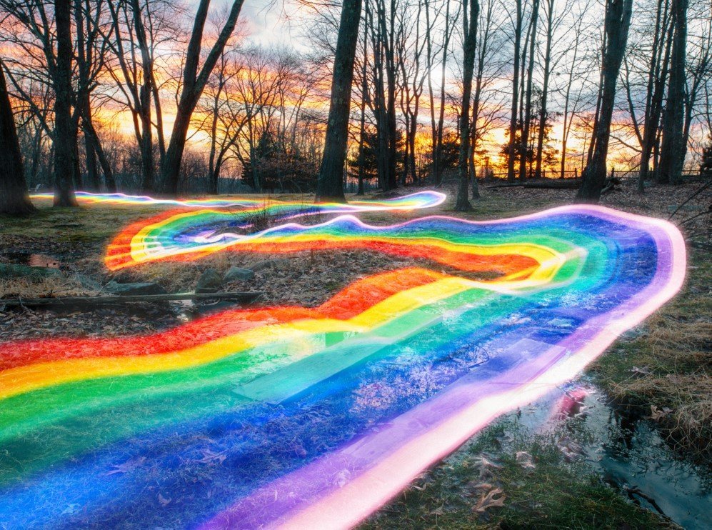 Colorful Rainbow Roads by Daniel 21