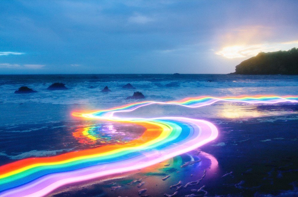 Colorful Rainbow Roads by Daniel 22