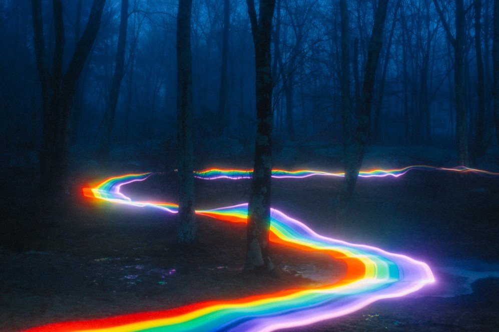 Colorful Rainbow Roads by Daniel 5