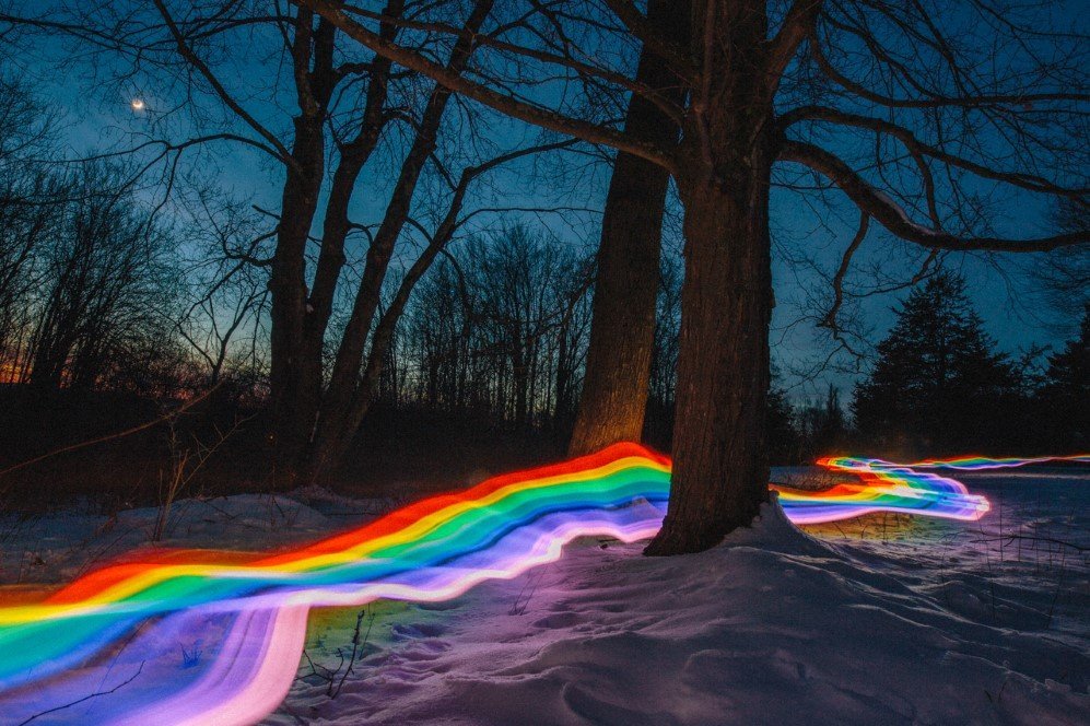 Colorful Rainbow Roads by Daniel 7
