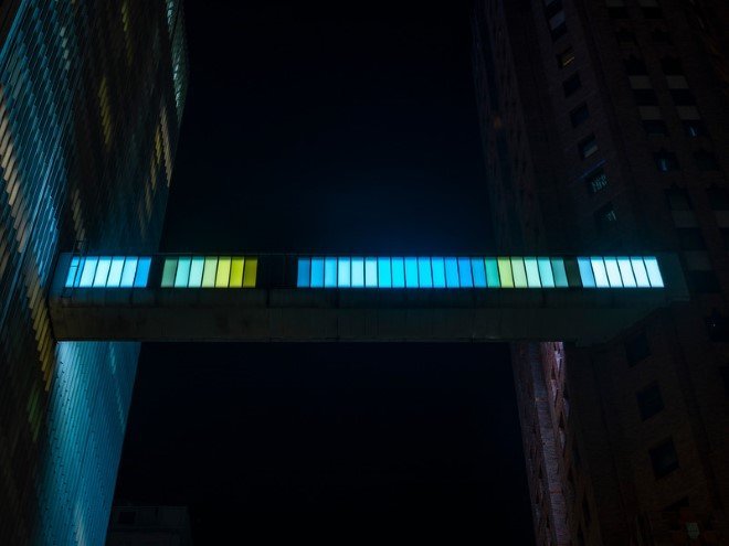 Detroit Sky Bridge by phillip k. smith III 5