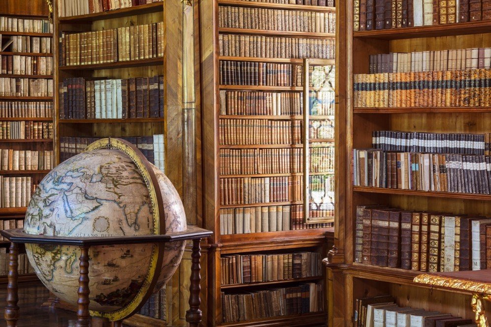 LIBRARY OF VORAU ABBEY AUSTRIA