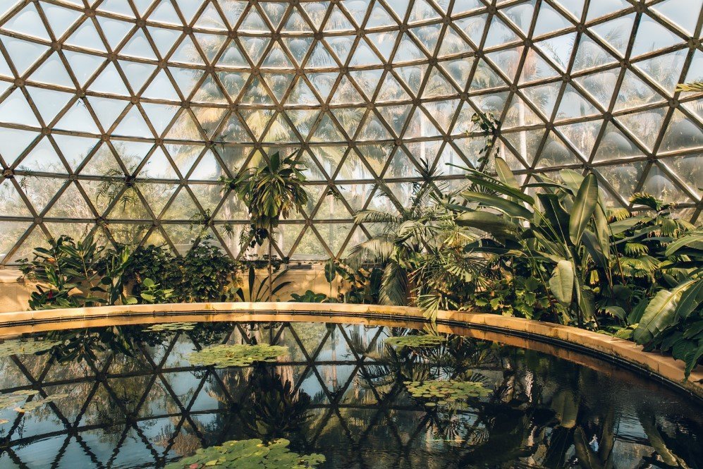 Tropical Display Dome Brisbane Botanic Garden — Australia