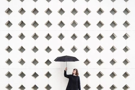 Quirky couple turns architecture into interesting backdrops for their clever poses