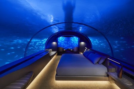 Now guests can sleep underwater in newly opened underwater hotel in Maldives