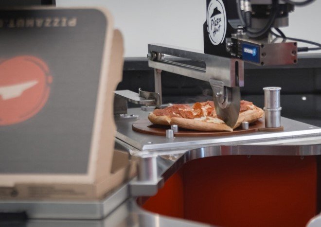 Toyota and Pizza Hut Pizza making robotic Tundra Truck 3