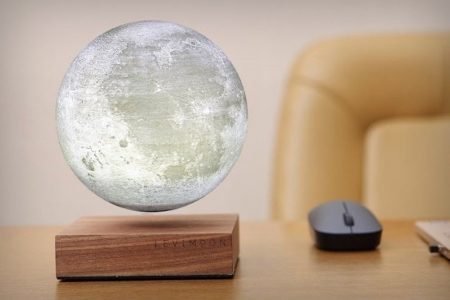Levimoon will let you enjoy the view of a moon even during the day