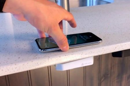 Archon wireless charger can charge your phone through the table
